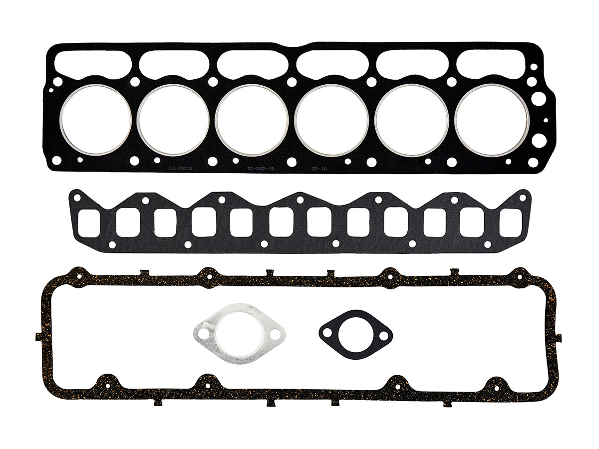JUEGO JUNTAS DESCARBONIZACION - VALIANT I / II / III / IV DODGE: POLARA - 2,8/3,7 - 170/225