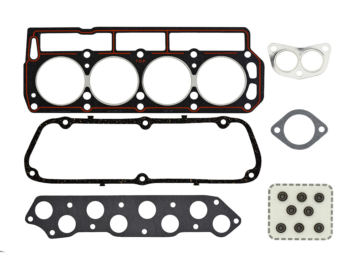 JUEGO JUNTAS DESCARBONIZACION - DODGE D1500 71/81 D1800 75/81 VW:1500 1800 82/... - 1,5/1,8 - HILLMAN (CON RETENE