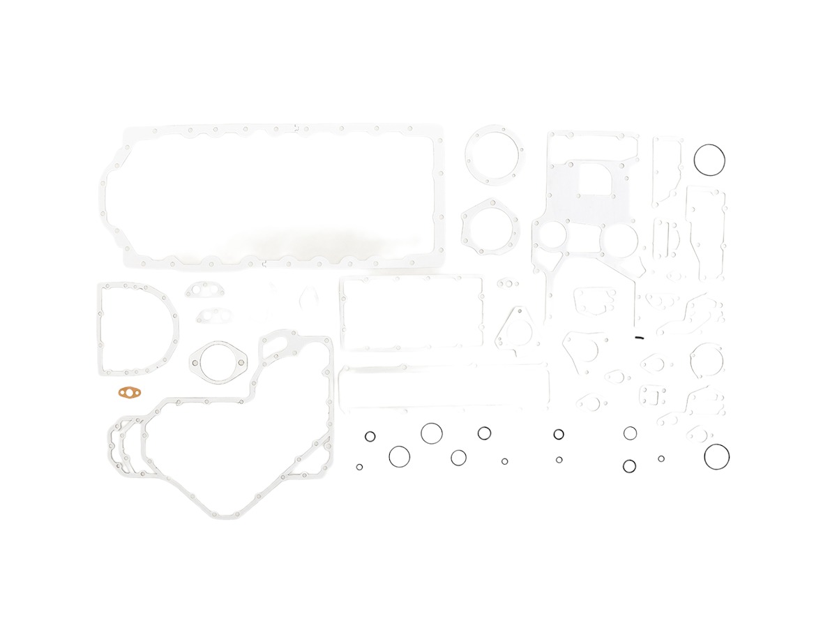 JUEGO DE JUNTAS INFERIOR - PERKINS MF640 3085 6160 6170 PHASER 170TI/180TI 660 3114 3125 3625 3635 3655 6189