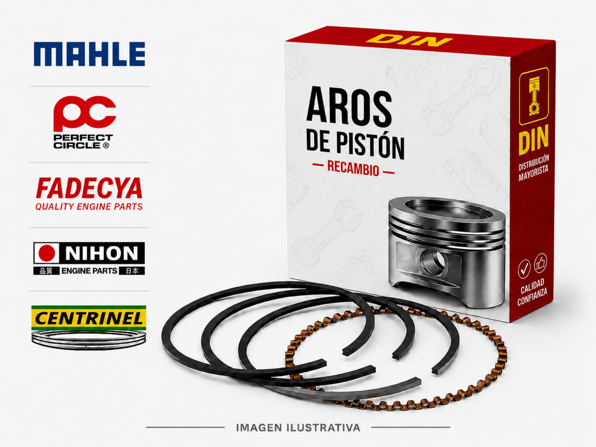 AROS RECAMBIO - RENAULT MOT. 850 845CC 4L / GORDINI - STD__HIDRAUL