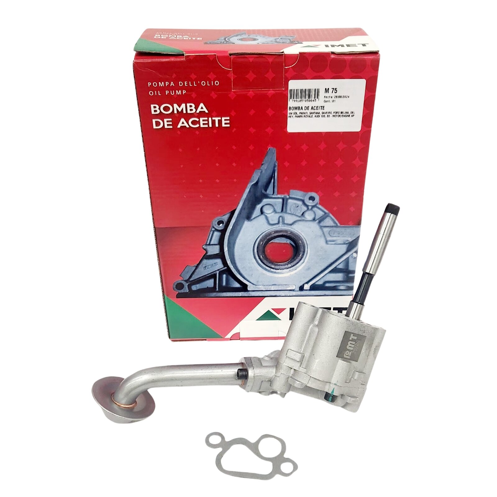 BOMBA DE ACEITE - VOLKSWAGEN 1.6 / 8 / 2.0 8V MOT AUDI CON CHUP LARGO - (F 6060)